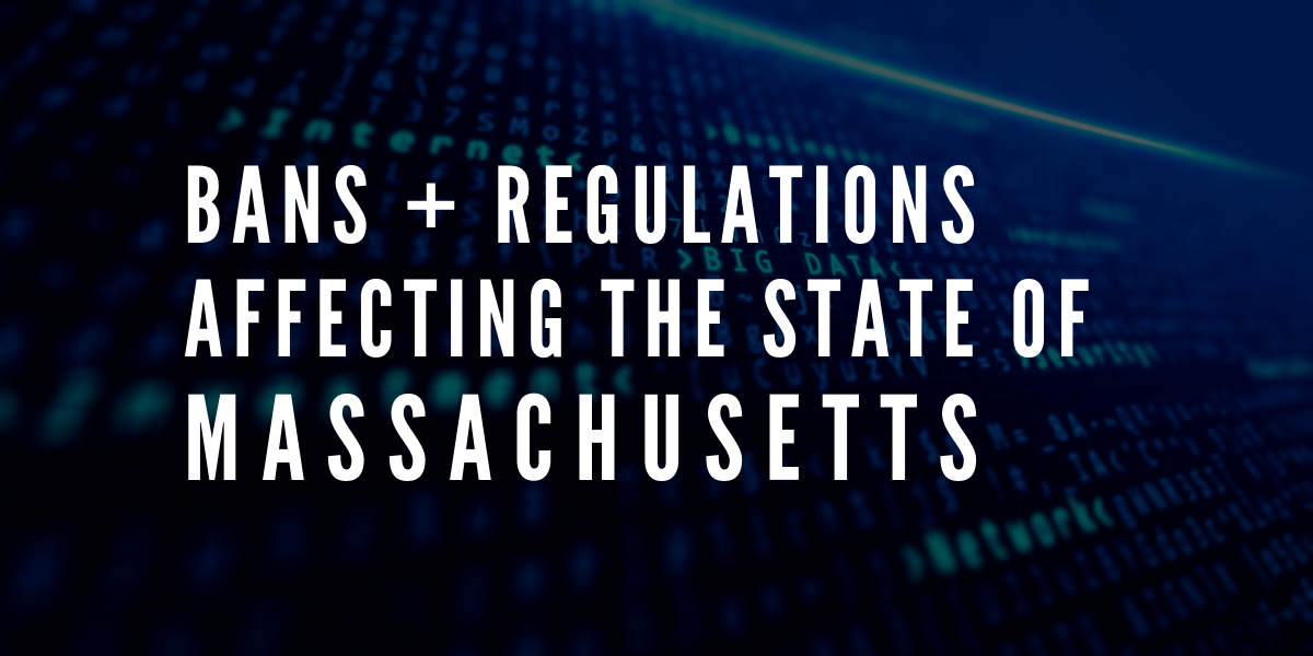Latest Regulations Affecting the State of Massachusetts