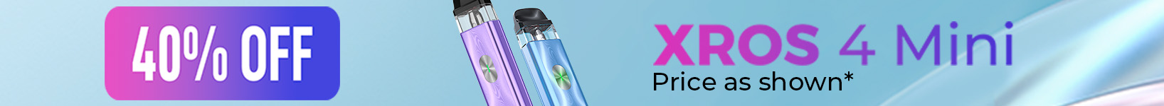 40% OFF Vaporesso XROS 4 Mini Kit