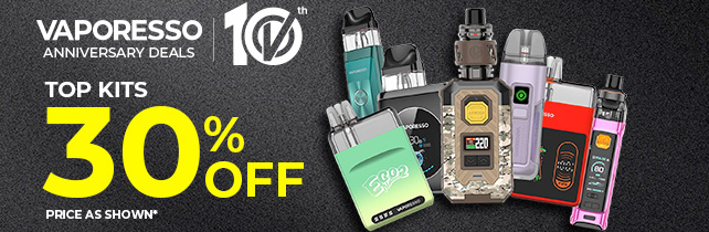 Celebrate Vaporesso's 10th Anniversary