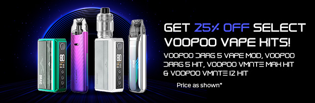 SAVE 20% TODAY on select VooPoo Kits! 