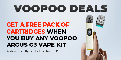  VooPoo Argus G3 Kit Buy A Kit Get Pods Free