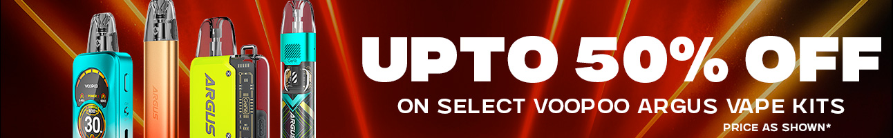 25% OFF SELECT VOOPOO ARGUS KITS