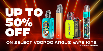 25% OFF SELECT VOOPOO ARGUS KITS