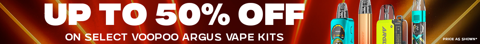 UP TO 50% OFF SELECT VOOPOO ARGUS KITS
